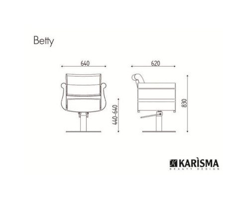 Кресло парикмахерское BETTY